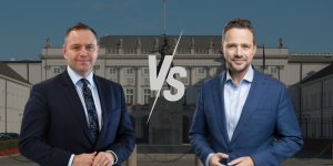 NAWROCKI KONTRA TRZASKOWSKI (KACZYŃSKI KONTRA TUSK) nawrocki vs trzaskowski