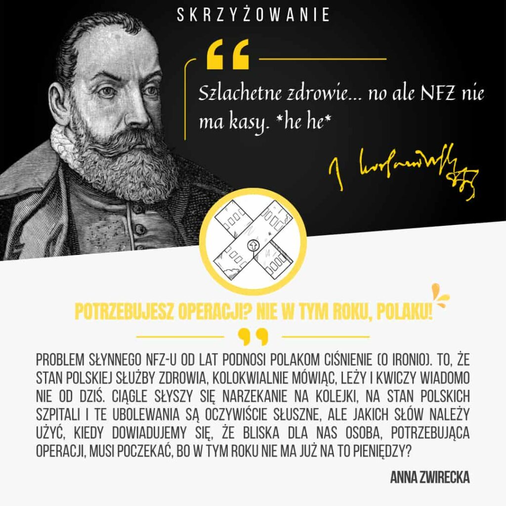 Potrzebujesz operacji? Nie w tym roku, Polaku! nfz