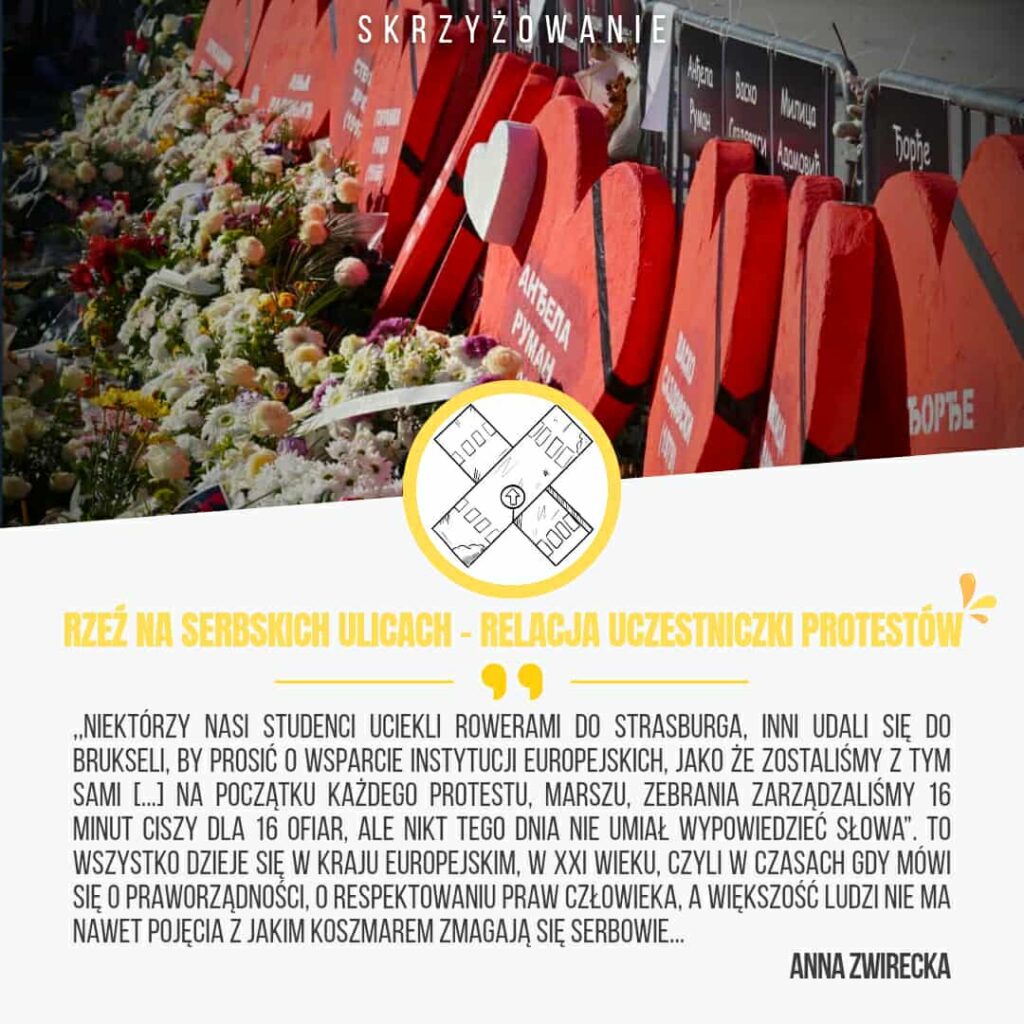 Rzeź na serbskich ulicach - relacja uczestniczki protestów serbia studenci